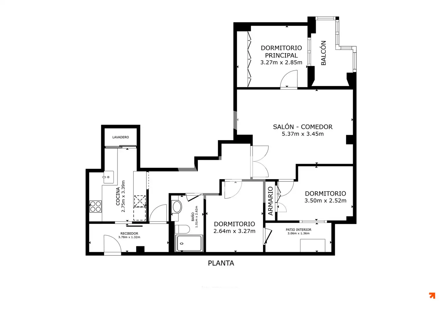 Wohnung zum Verkauf in Sagnier - Plaça de Catalunya