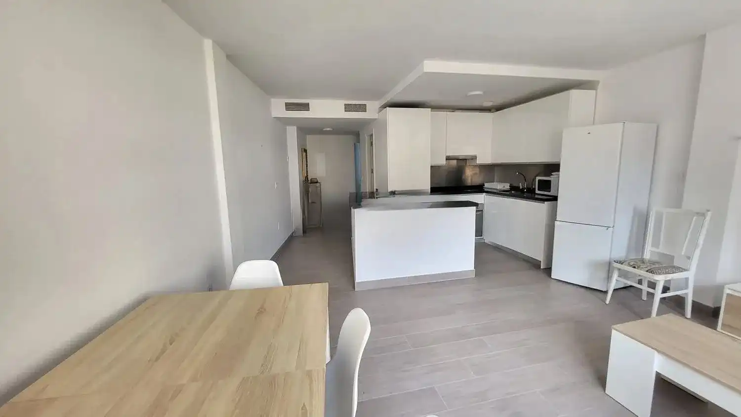 Cuina de Apartament en venda en Rincón de la Victoria amb Aire condicionat, Traster i Moblat