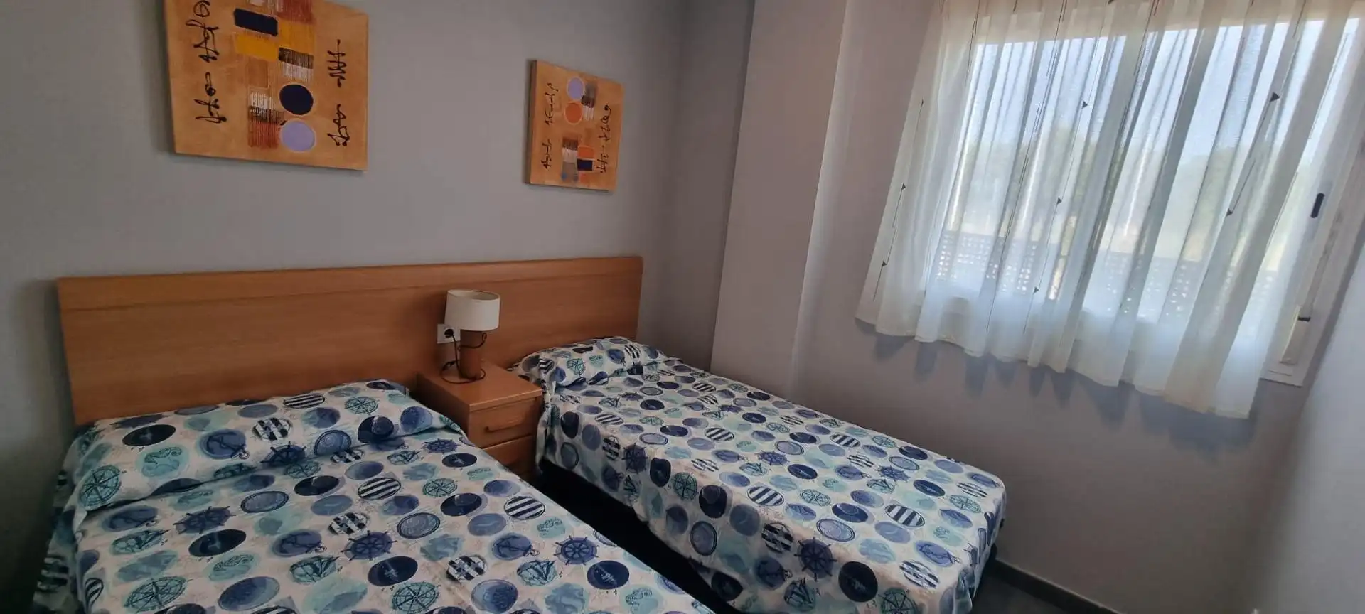 Dormitori de Apartament en venda en Alcalà de Xivert amb Aire condicionat, Jardí privat i Terrassa