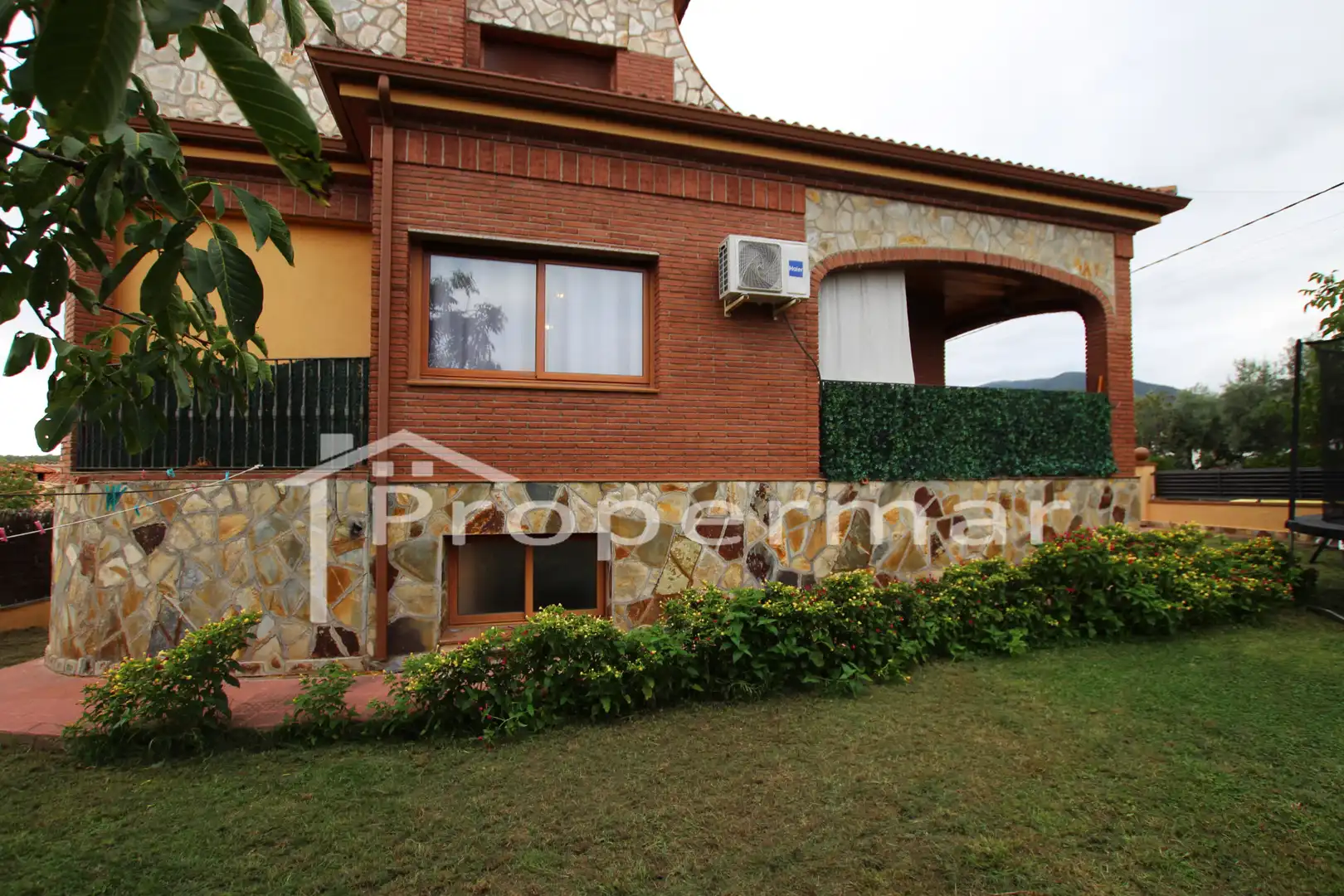 Garden of Houses for sale in Cànoves I Samalús  with Heating, Private garden and Terrace