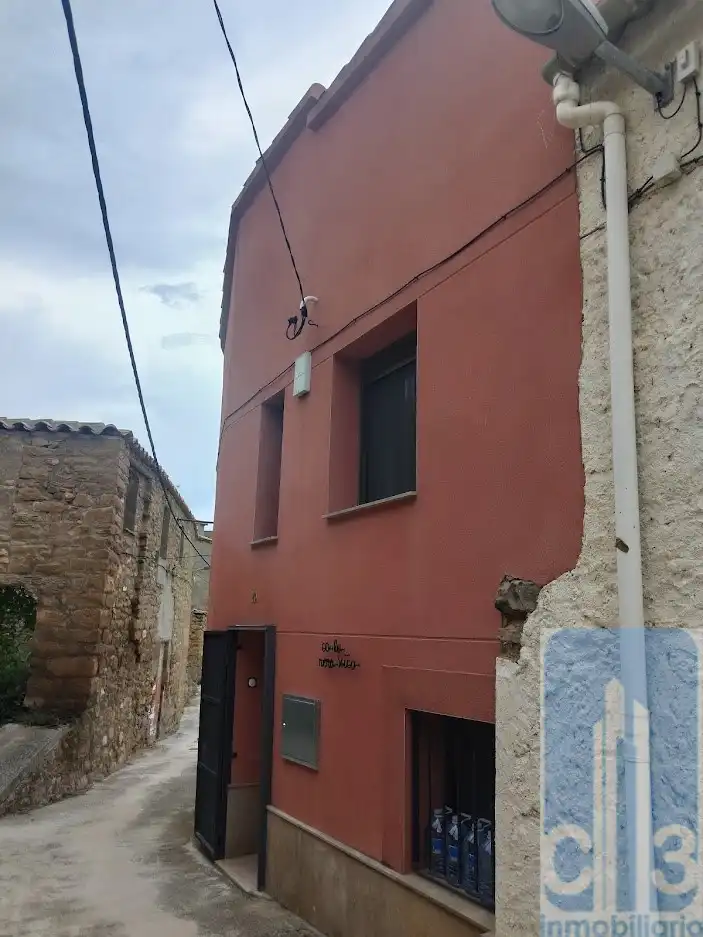 Exterior view of Country homes for sale in Peralta de Calasanz  with Heating, Storage room and Furnished