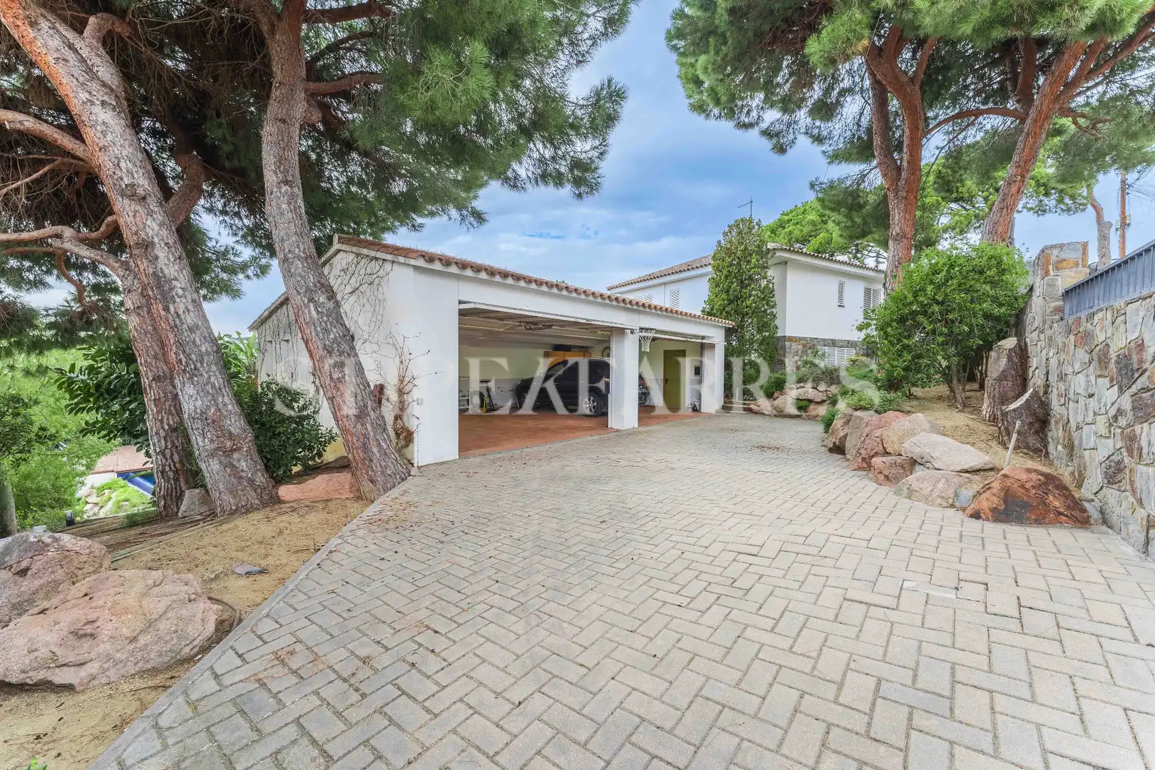 Vista exterior de Casa o chalet en venta en Canet de Mar con Aire acondicionado, Calefacción y Jardín privado