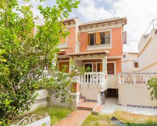 Exterior view of Single-family semi-detached for sale in Guardamar del Segura  with Terrace