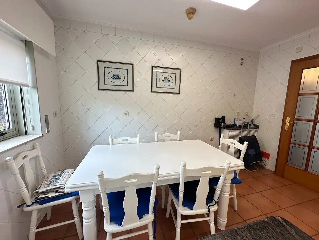 Comedor de Casa o chalet en venta en Santiago de Compostela  con Calefacción, Jardín privado y Parquet