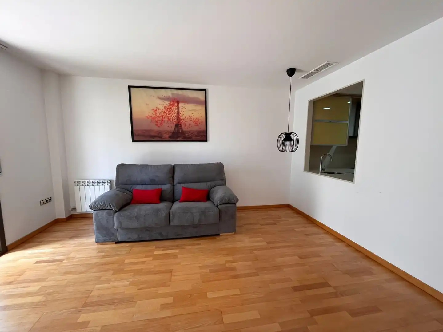 Sala de estar de Estudio de alquiler en Terrassa con Calefacción