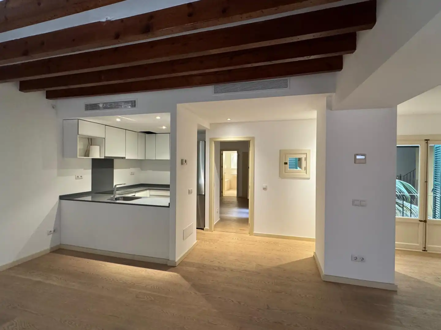Cocina de Piso en venta en  Palma de Mallorca con Aire acondicionado, Parquet y Terraza
