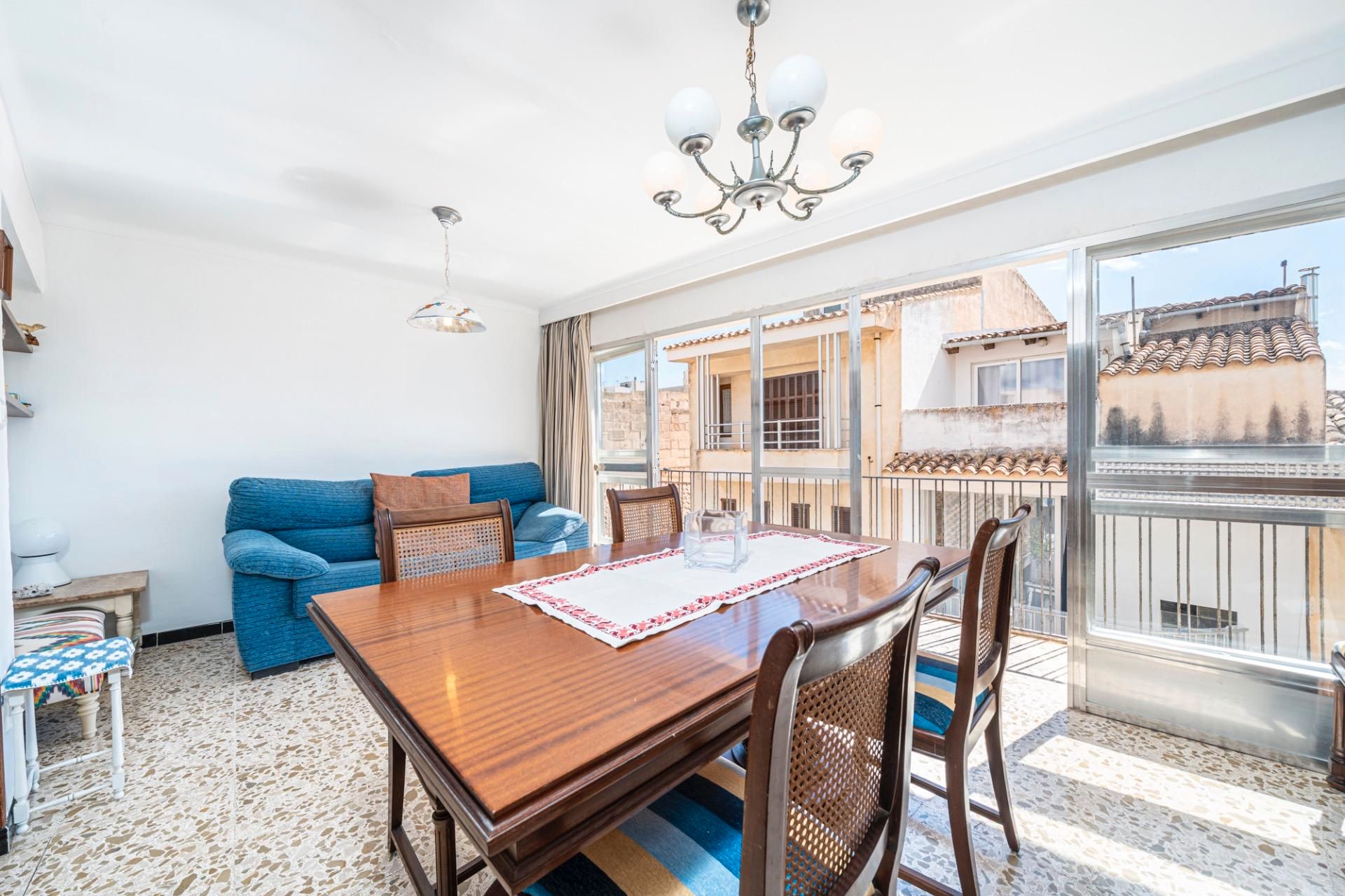 Dining room of Flat for sale in Manacor  with Furnished