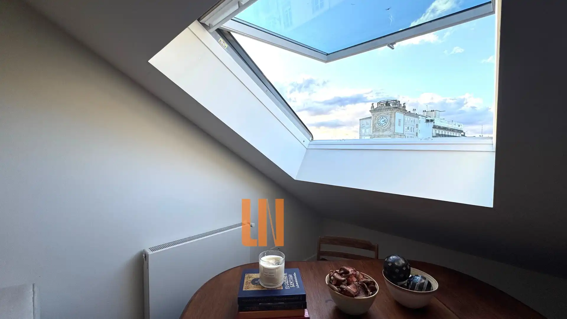 Balcony of Flat for sale in Lugo  with Heating, Oven and Washing machine