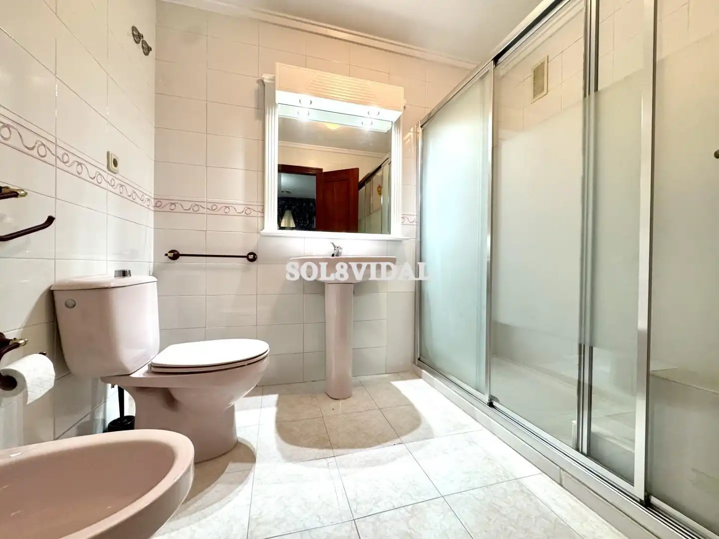 Badezimmer von Wohnung zur Miete in Orihuela mit Möbliert und Balkon
