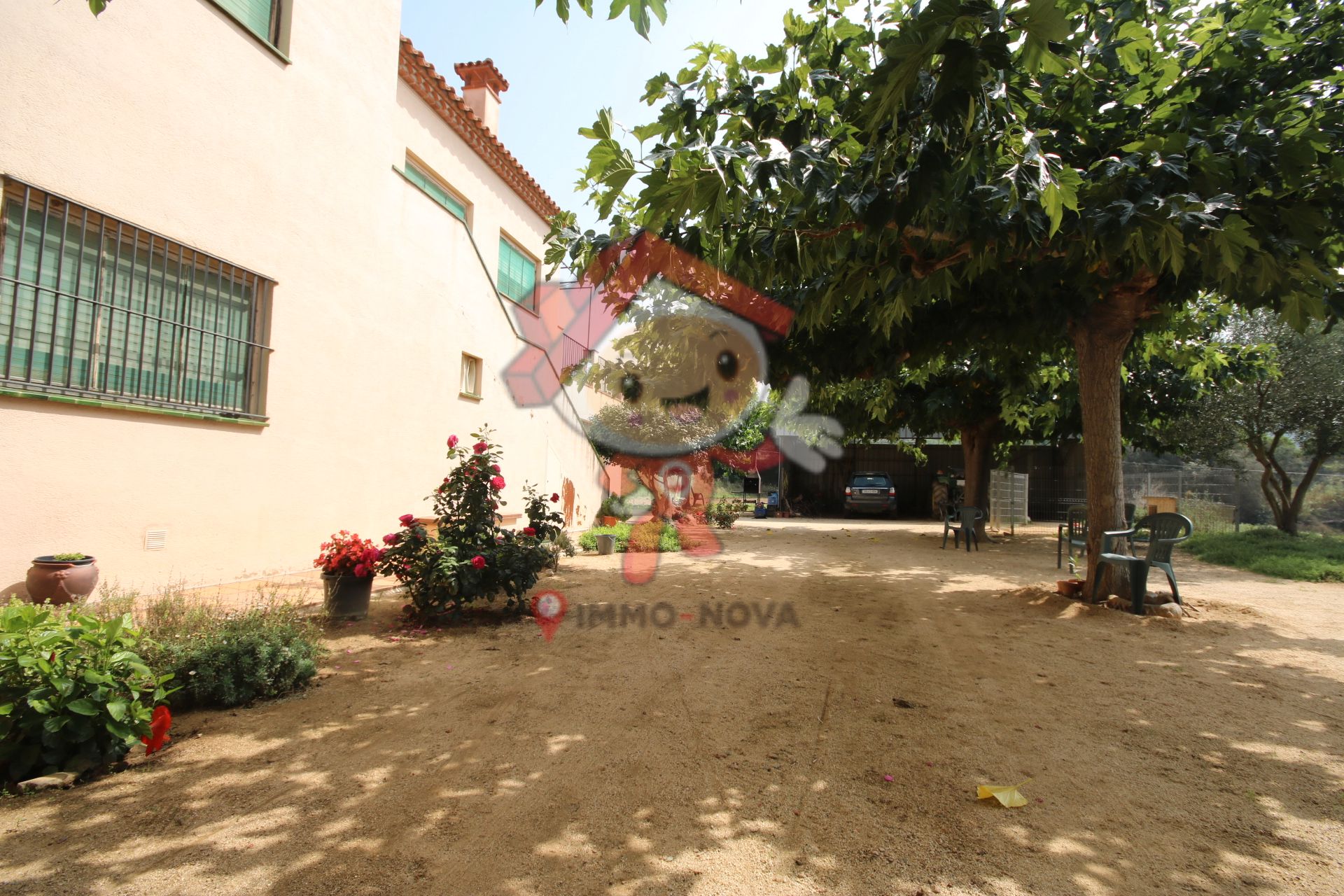Jardín de Finca rústica en venta en Argentona con Aire acondicionado, Calefacción y Jardín privado
