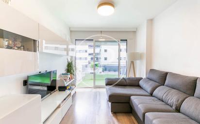 Living room of Flat for sale in Badalona  with Air Conditioner and Terrace