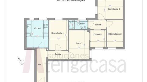 Foto 3 de Pis de lloguer amb opció a compra a Calle de la Colegiata, Embajadores - Lavapiés, Madrid Capital