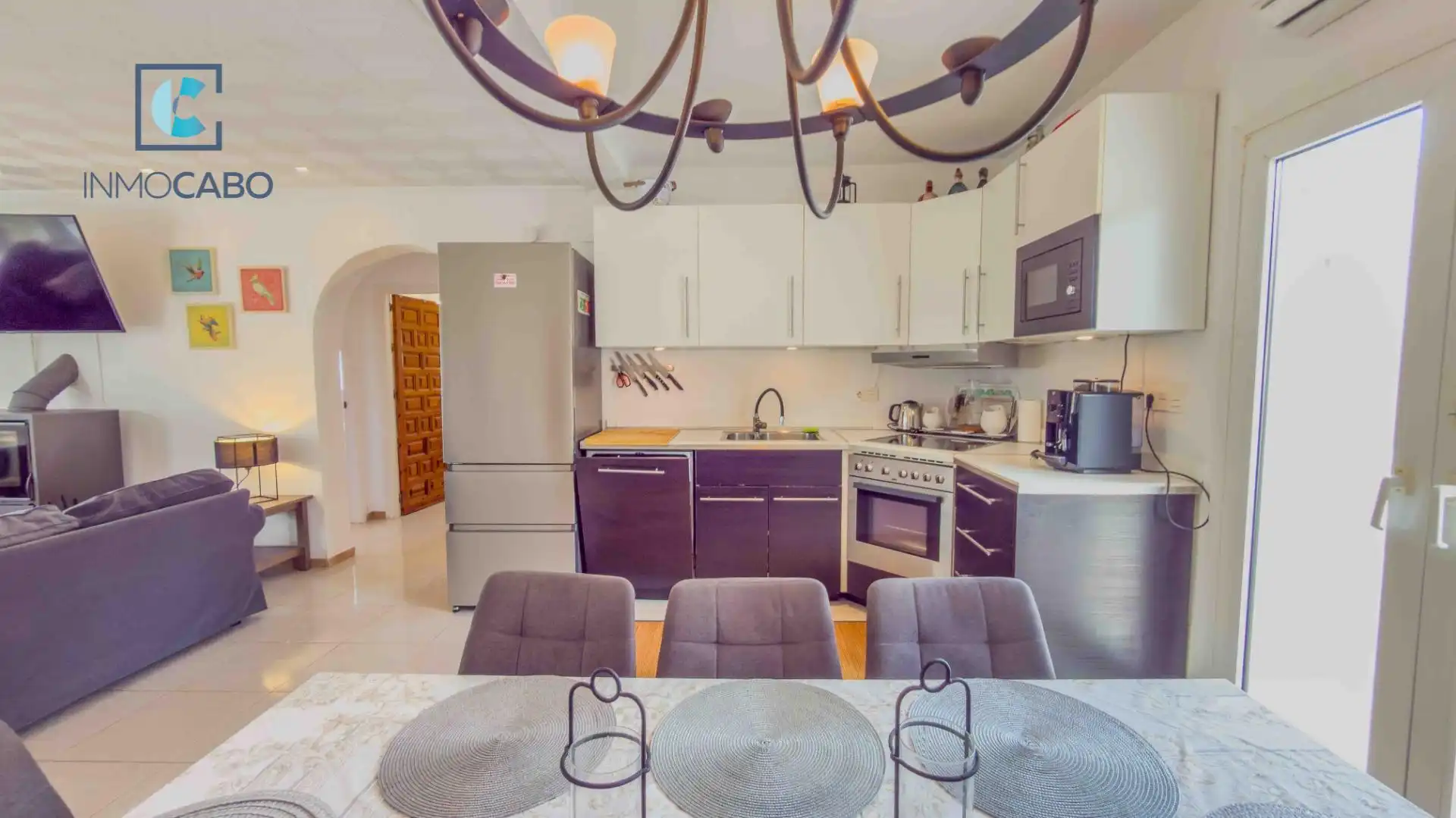 Cocina de Casa o chalet en venta en La Manga del Mar Menor con Aire acondicionado, Jardín privado y Piscina