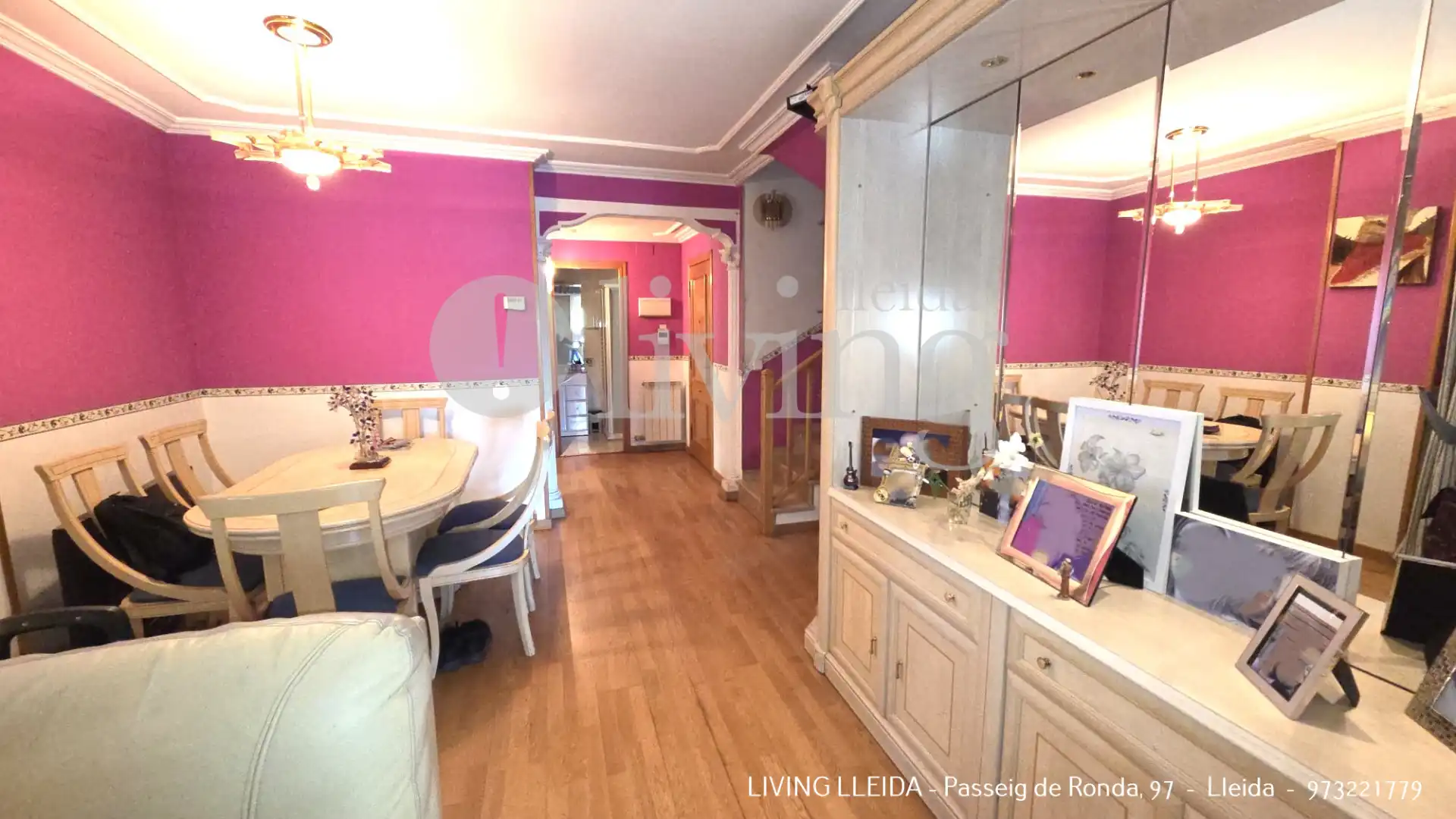 Sala d'estar de Pis en venda en Lleida amb Aire condicionat, Calefacció i Parquet