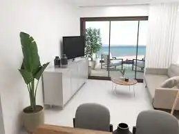 Sala d'estar de Casa adosada en venda en Almería