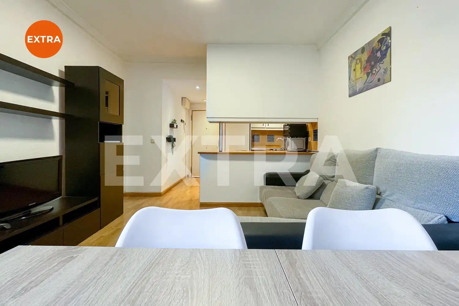 Sala de estar de Apartamento en venta en Madrid con Aire acondicionado, Calefacción y Terraza