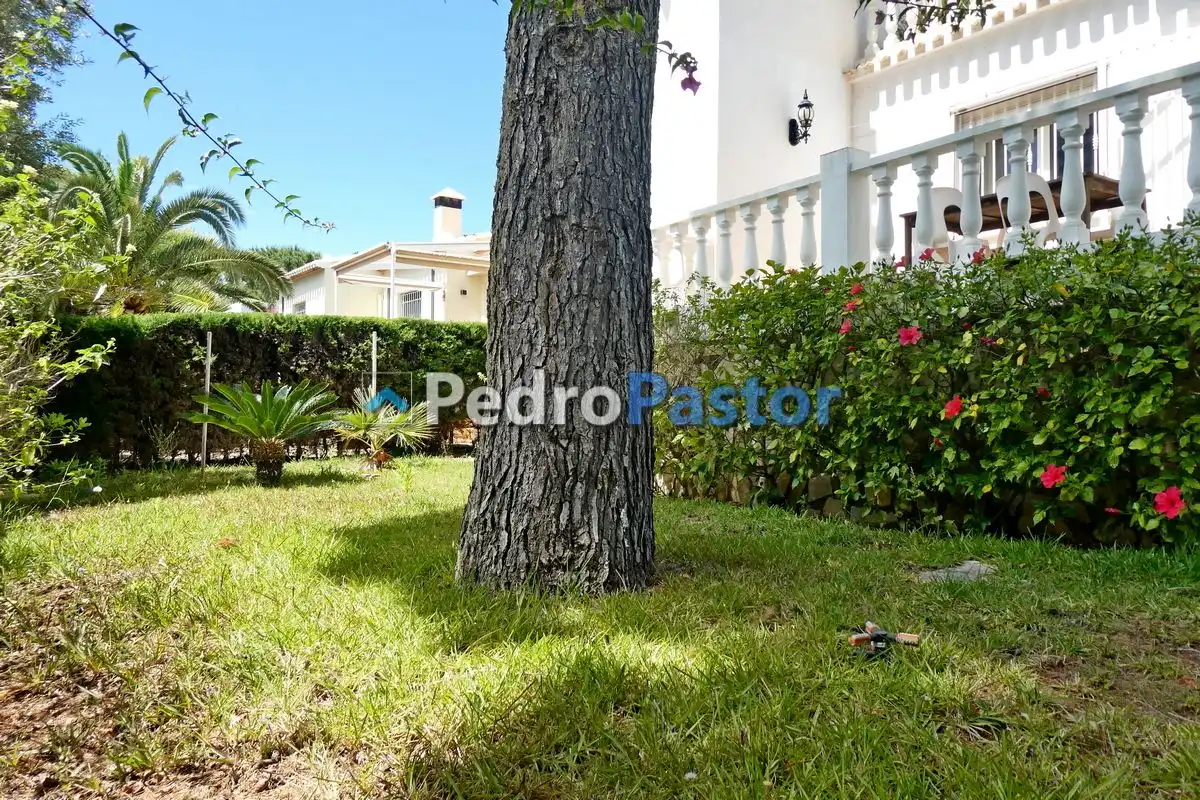 Jardín de Casa o chalet en venta en Dénia con Aire acondicionado, Calefacción y Jardín privado