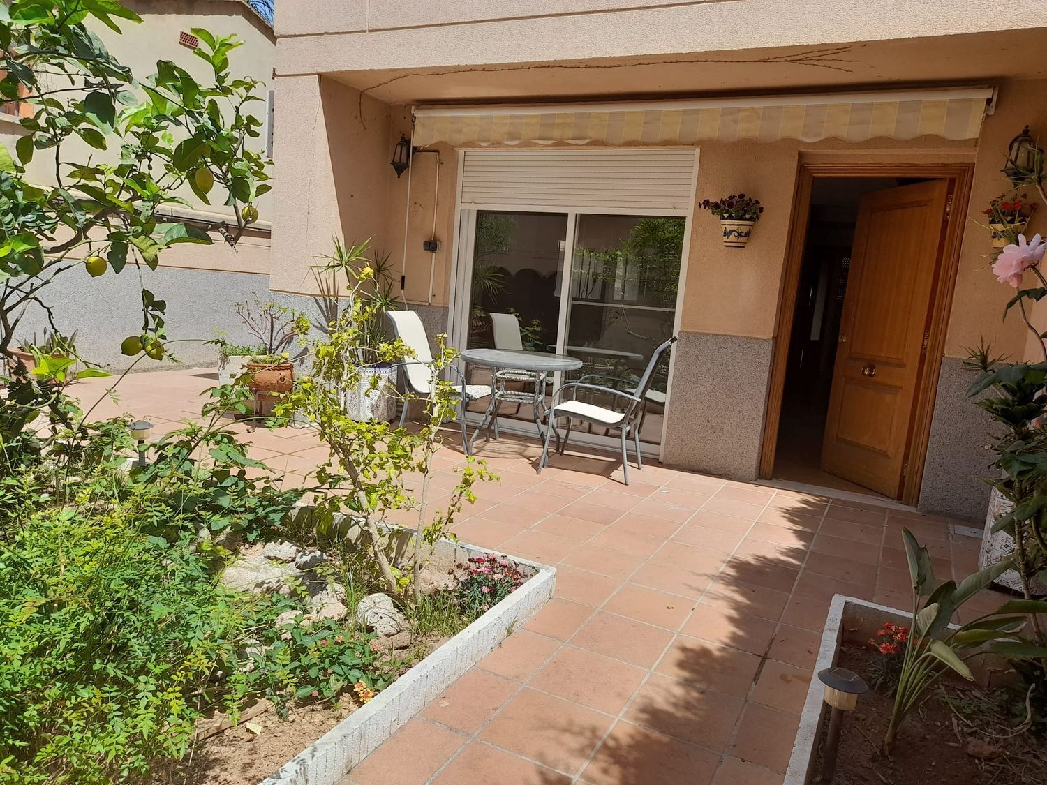 Jardí de Casa o xalet de lloguer en Sagunto / Sagunt amb Aire condicionat, Jardí privat i Terrassa