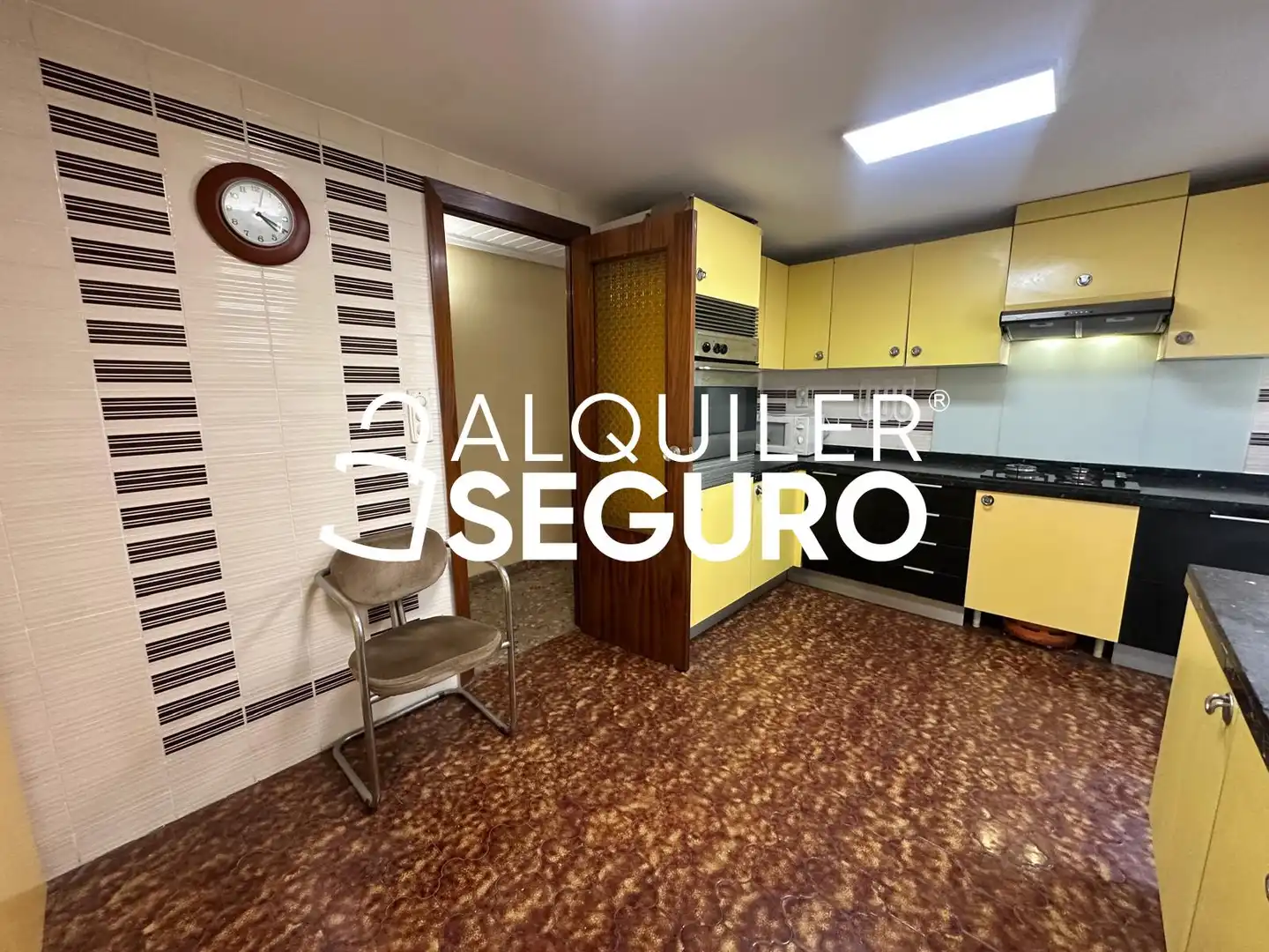 Cocina de Piso de alquiler en Valencia con Aire acondicionado y Amueblado