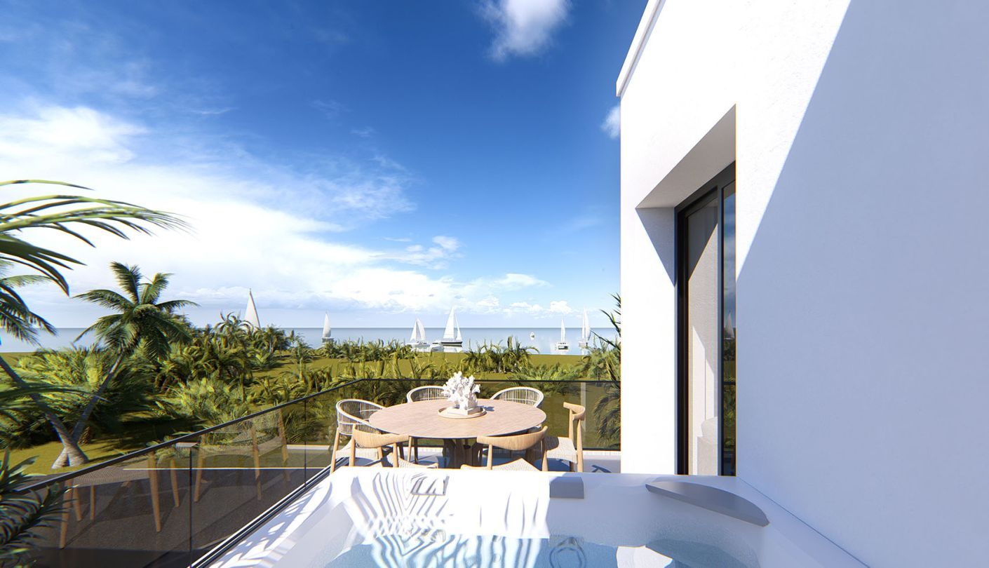 Terrasse von Wohnung zum verkauf in Barrika mit Heizung, Privatgarten und Terrasse