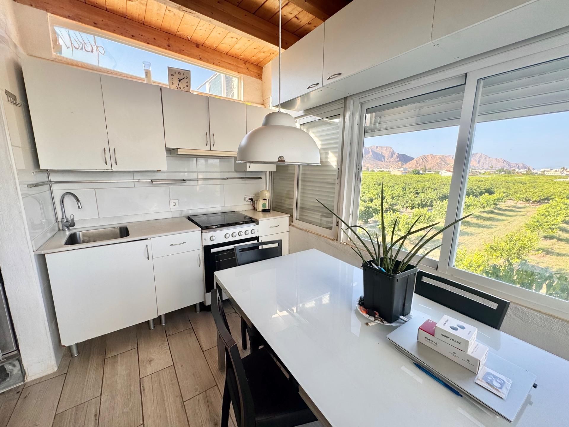 Kitchen of Single-family semi-detached for sale in Orihuela  with Air Conditioner, Heating and Terrace