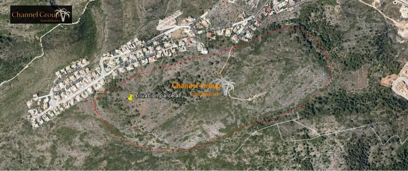 Terreno residencial en venta en Gata de Gorgos