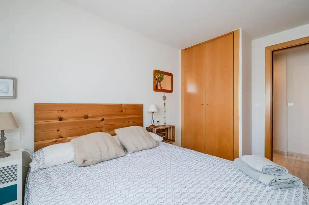 Bedroom of Flat for rent in Calonge i Sant Antoni  with Air Conditioner, Heating and Terrace