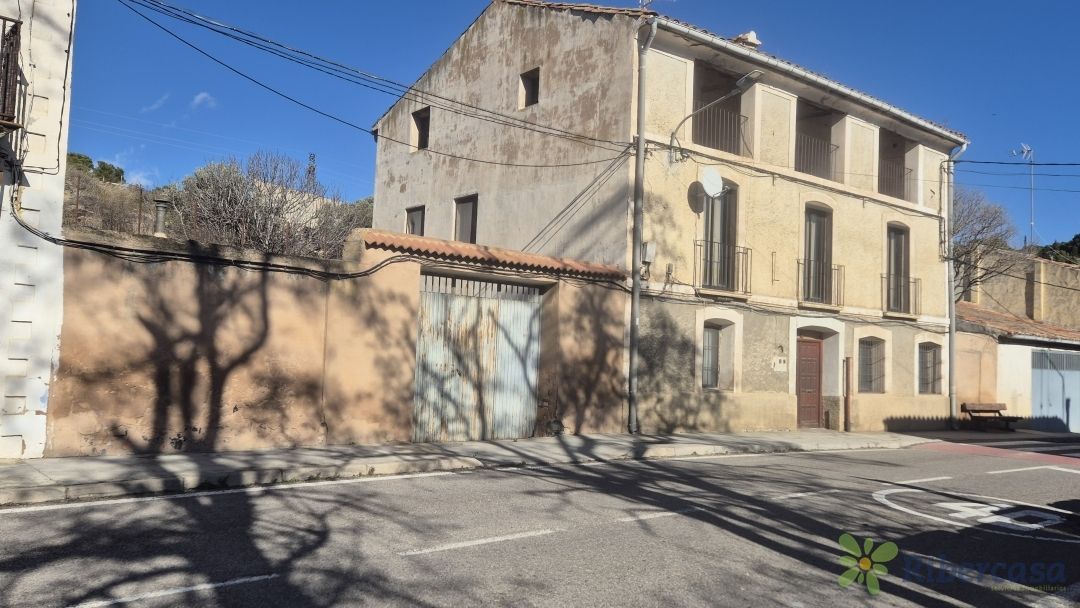 Exterior view of House or chalet for sale in Cervera del Río Alhama  with Heating, Private garden and Terrace