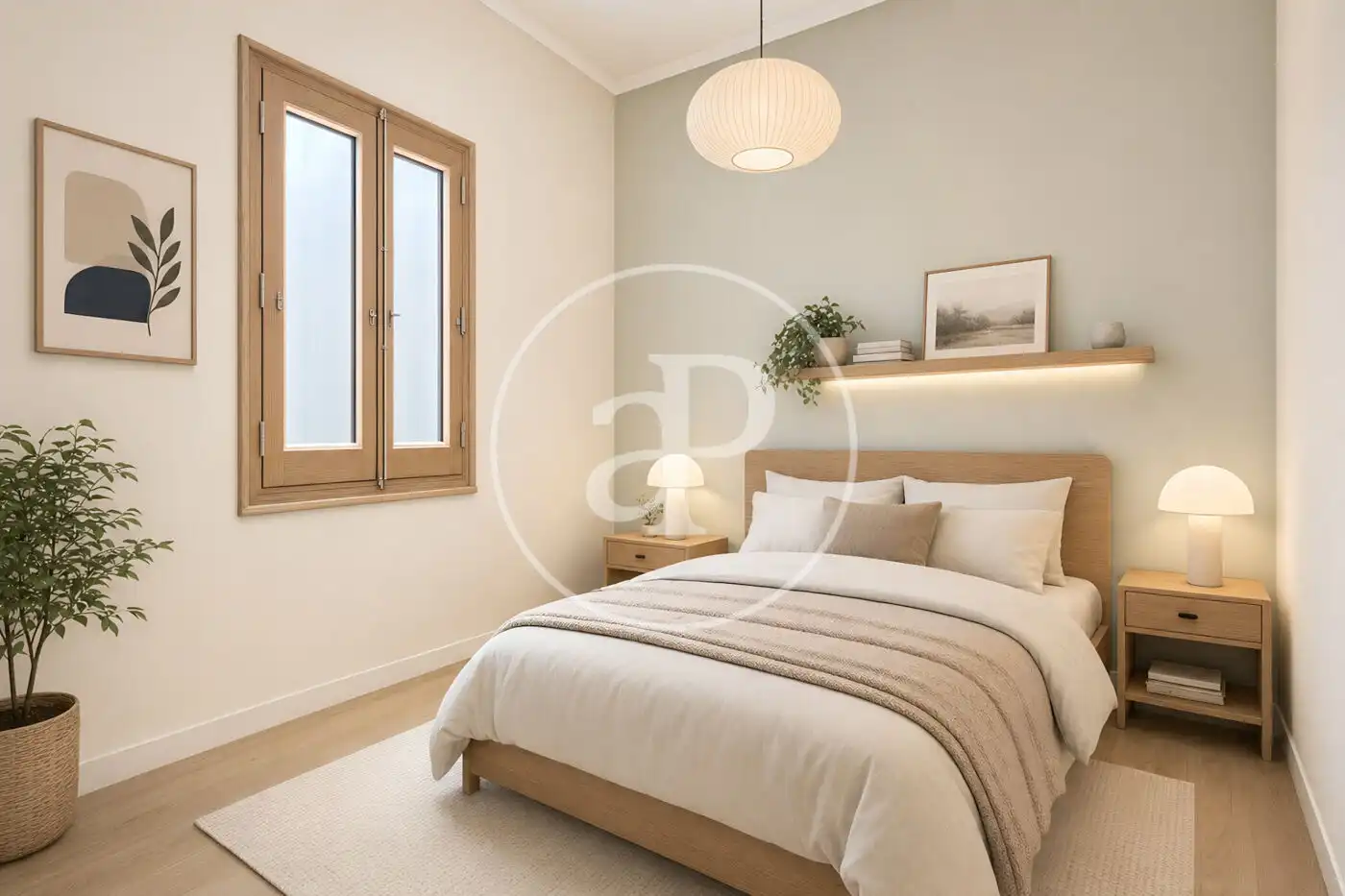 Bedroom of Flat for sale in Madrid  with Heating