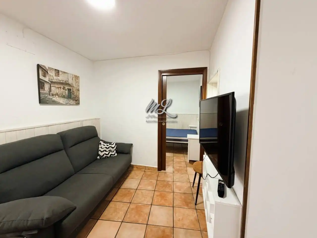 Sala d'estar de Casa adosada en venda en Toledo amb Aire condicionat, Calefacció i Jardí privat