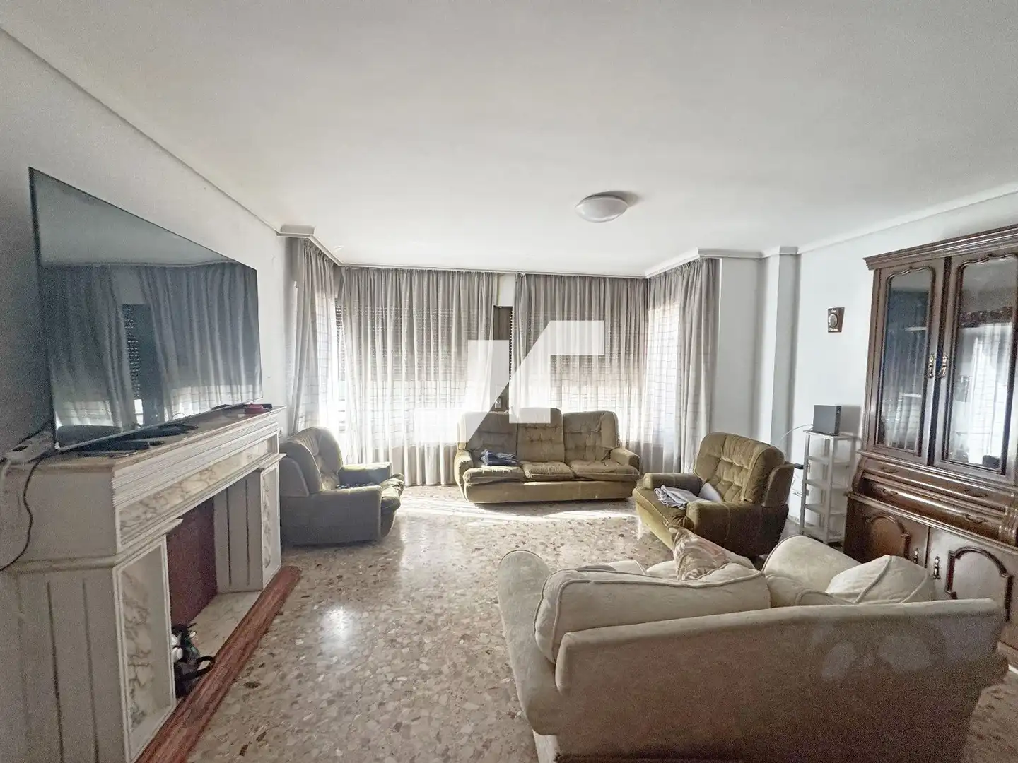 Sala d'estar de Pis en venda en Vila-real amb Calefacció, Terrassa i Traster