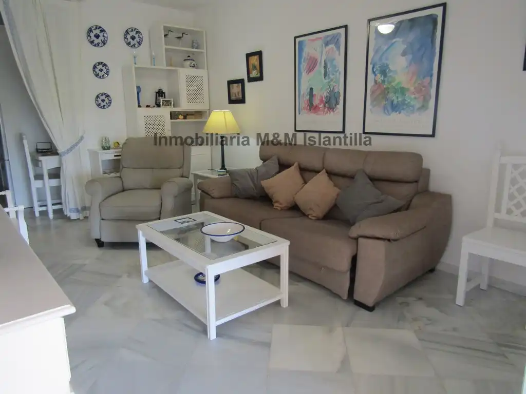 Living room of Apartments for sale in Islantilla  with Air Conditioner, Private garden and Terrace