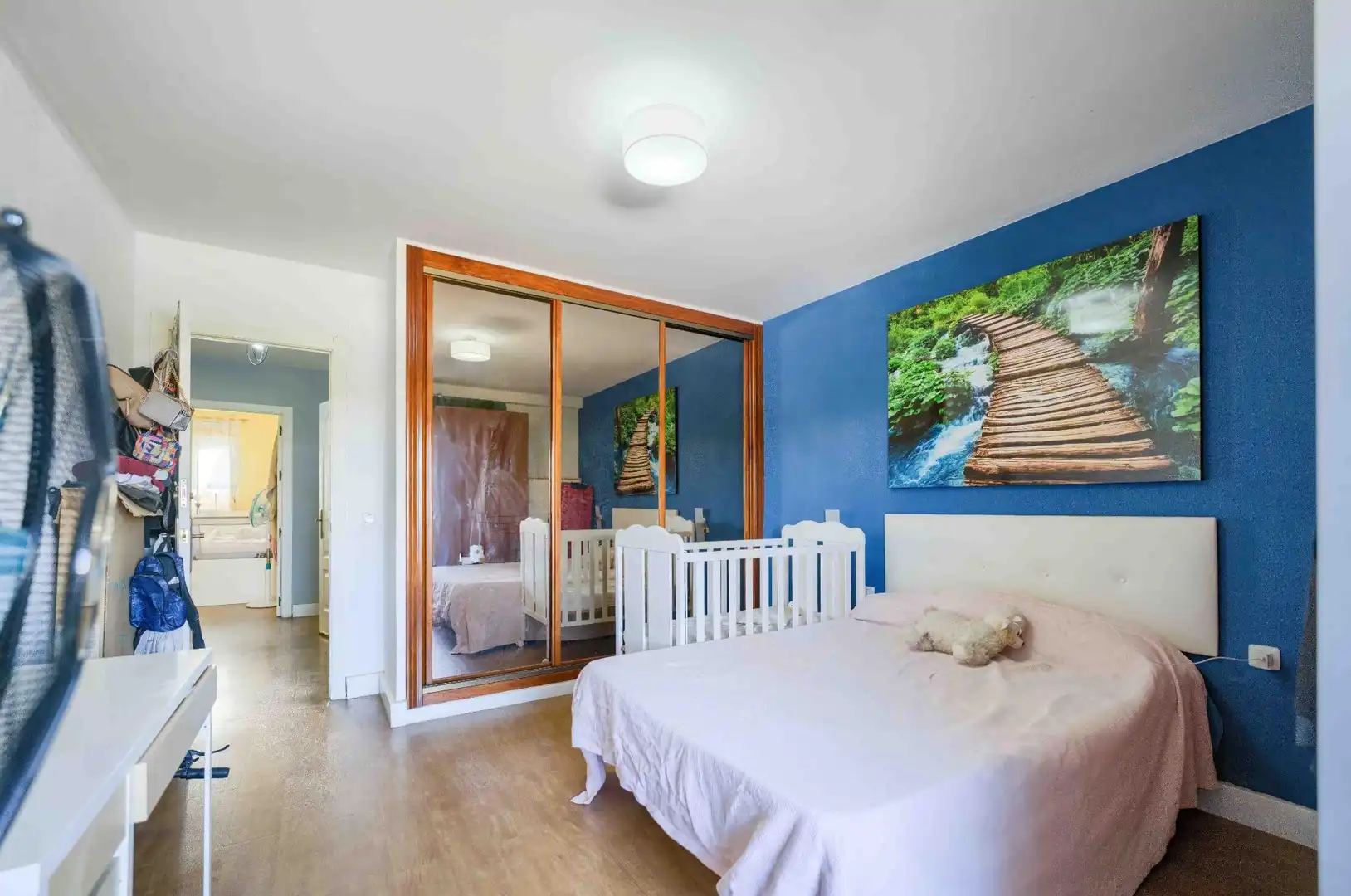 Schlafzimmer von Wohnung zum Verkauf in Sevilla mit Klimaanlage, Heizung und Abstellraum