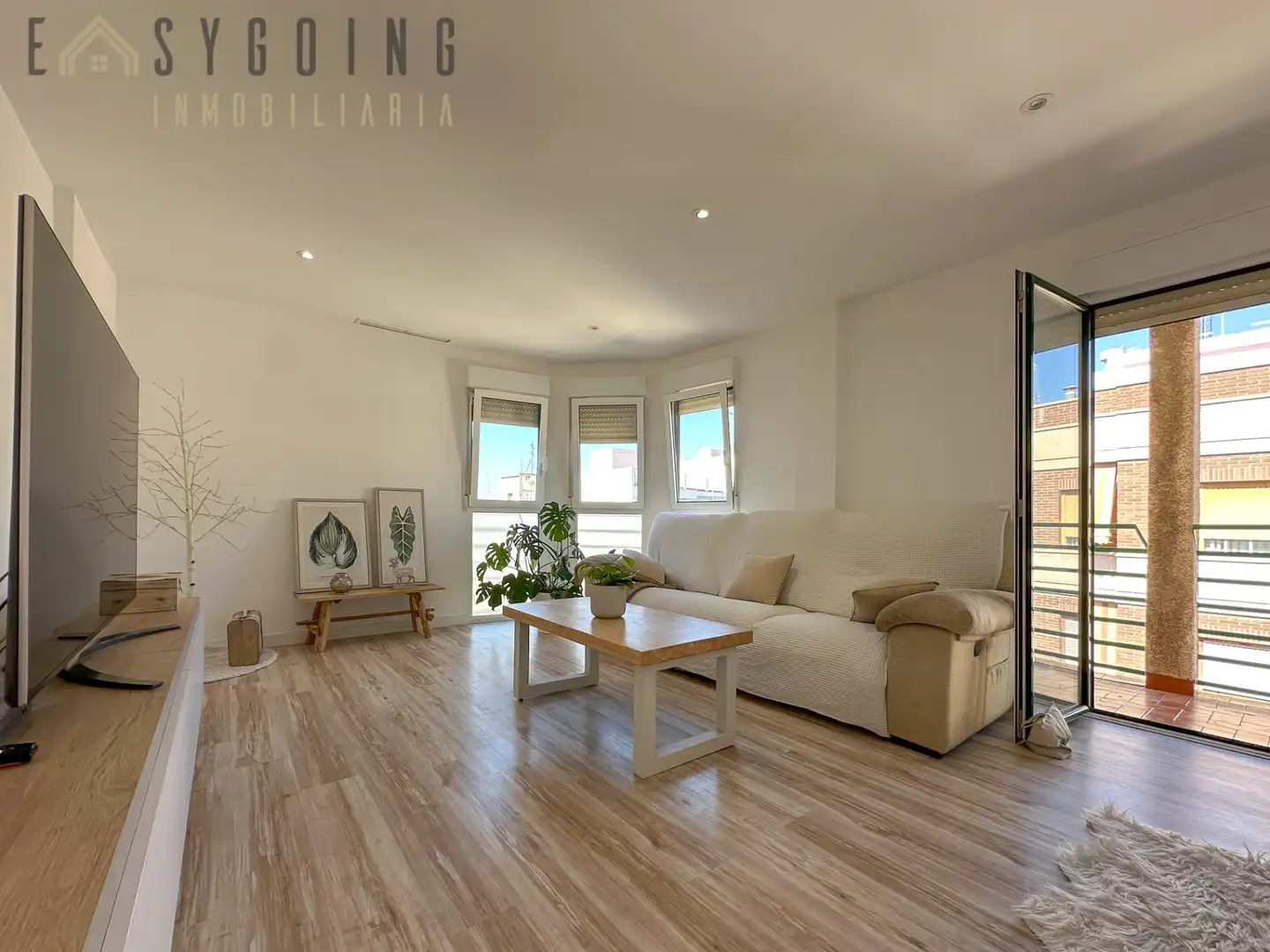 Sala de estar de Ático en venta en Elche / Elx con Aire acondicionado, Terraza y Amueblado