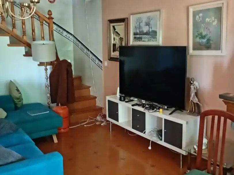 Sala d'estar de Casa o xalet en venda en Cebreros amb Terrassa i Balcó