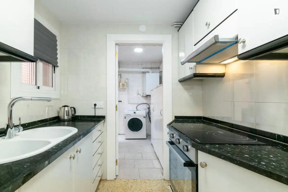Kitchen of Apartments for share in Concòrdia - Can Rull