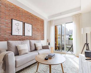 Sala d'estar de Apartament per a compartir en  Barcelona Capital amb Aire condicionat i Terrassa