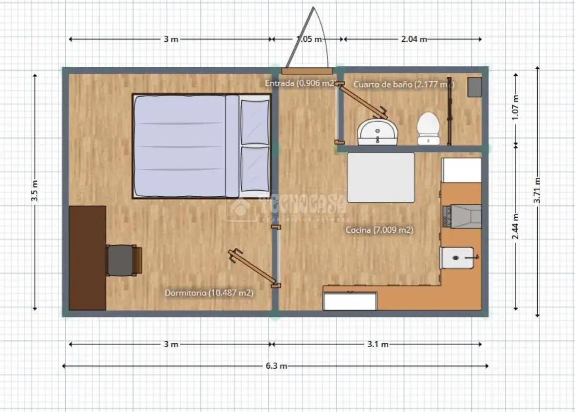 Habitación de Piso en venta en Madrid