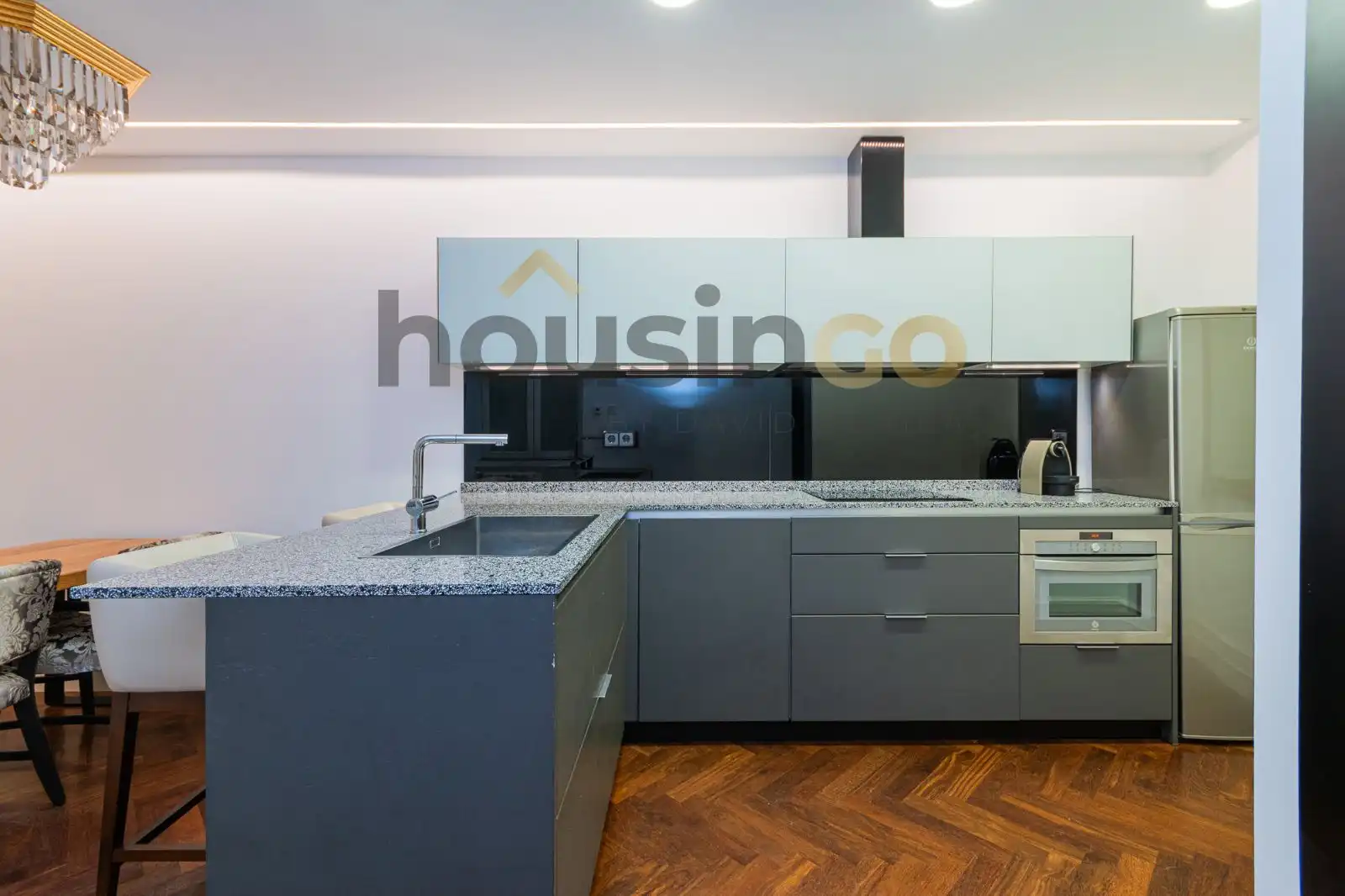 Küche von Wohnung zur Miete in Madrid mit Heizung und Möbliert
