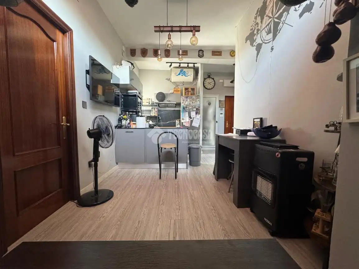 Kitchen of Flat for sale in Gijón   with Furnished