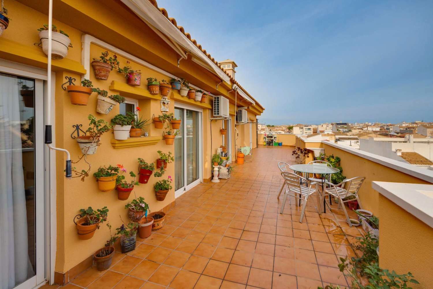 Terrace of Apartment for sale in Pilar de la Horadada  with Air Conditioner, Heating and Terrace