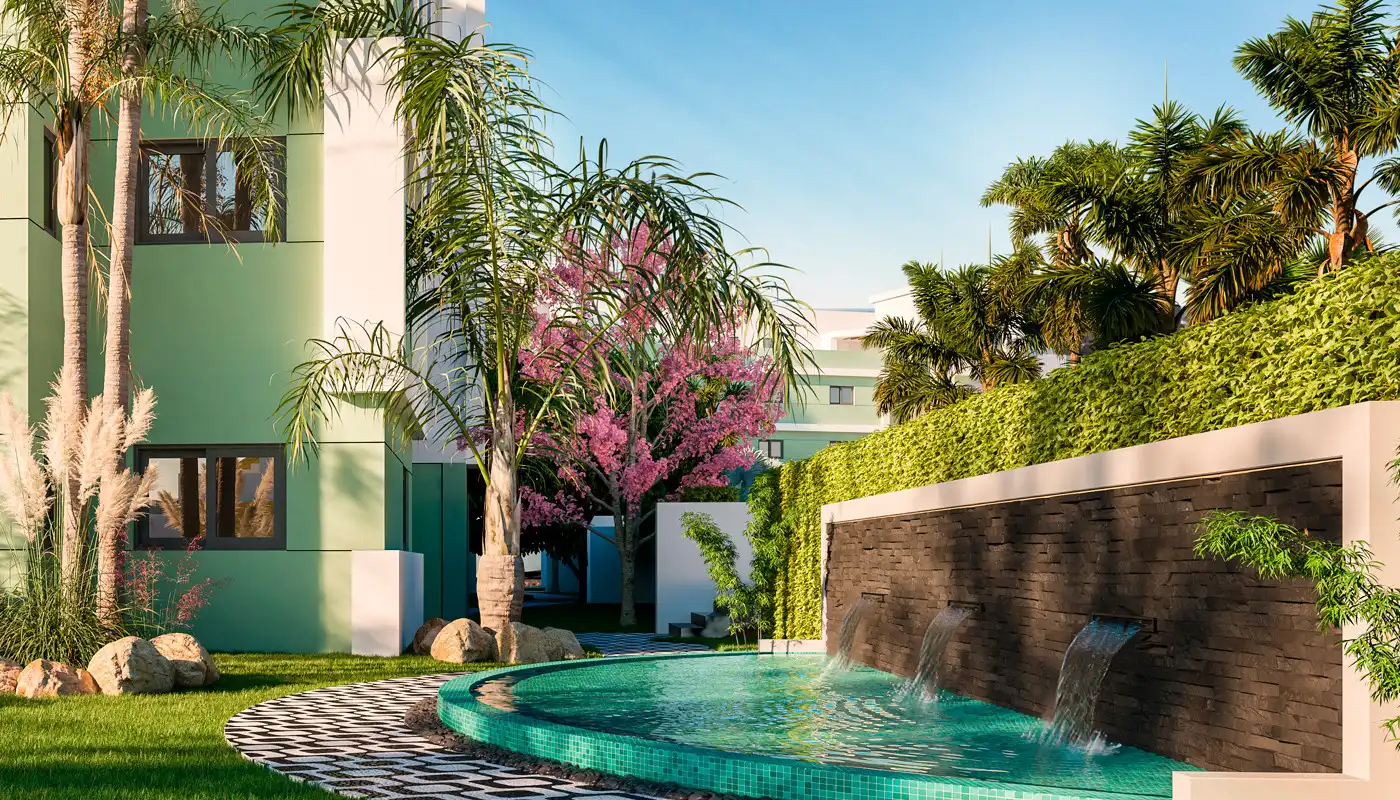 Apartamento con piscina en venta en Riviera del Sol, imagen 5