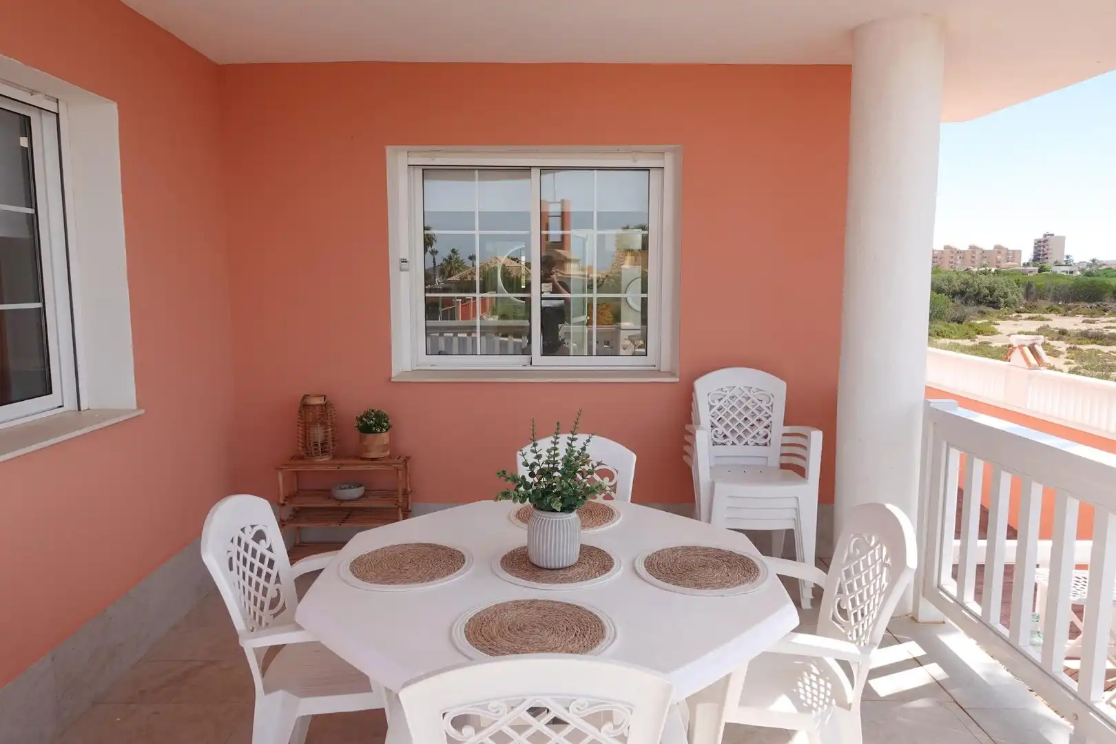 Dining room of Houses for sale in La Manga del Mar Menor  with Air Conditioner, Heating and Private garden