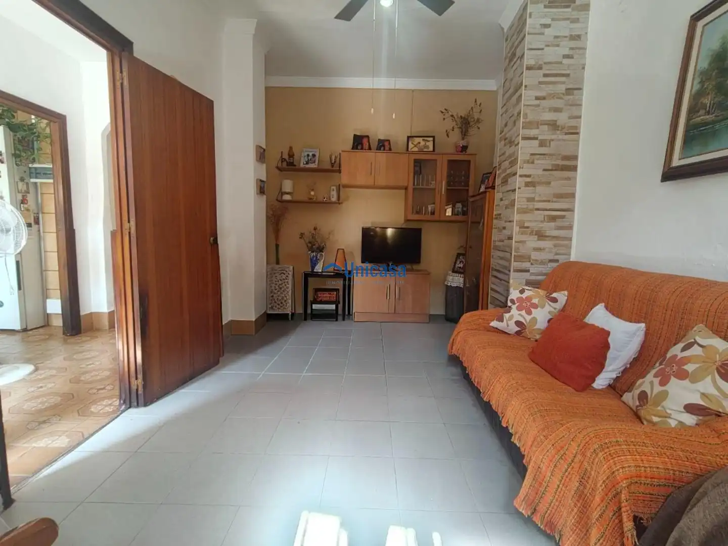 Sala d'estar de Casa o xalet en venda en Málaga
