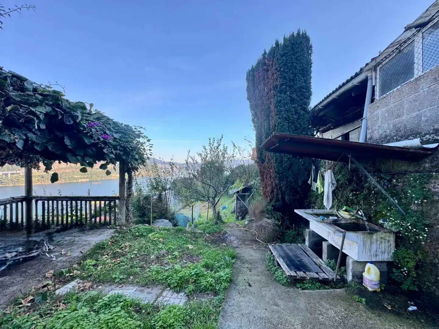 Terrasse von Haus oder Chalet zum Verkauf in Redondela mit Heizung, Privatgarten und Parkett