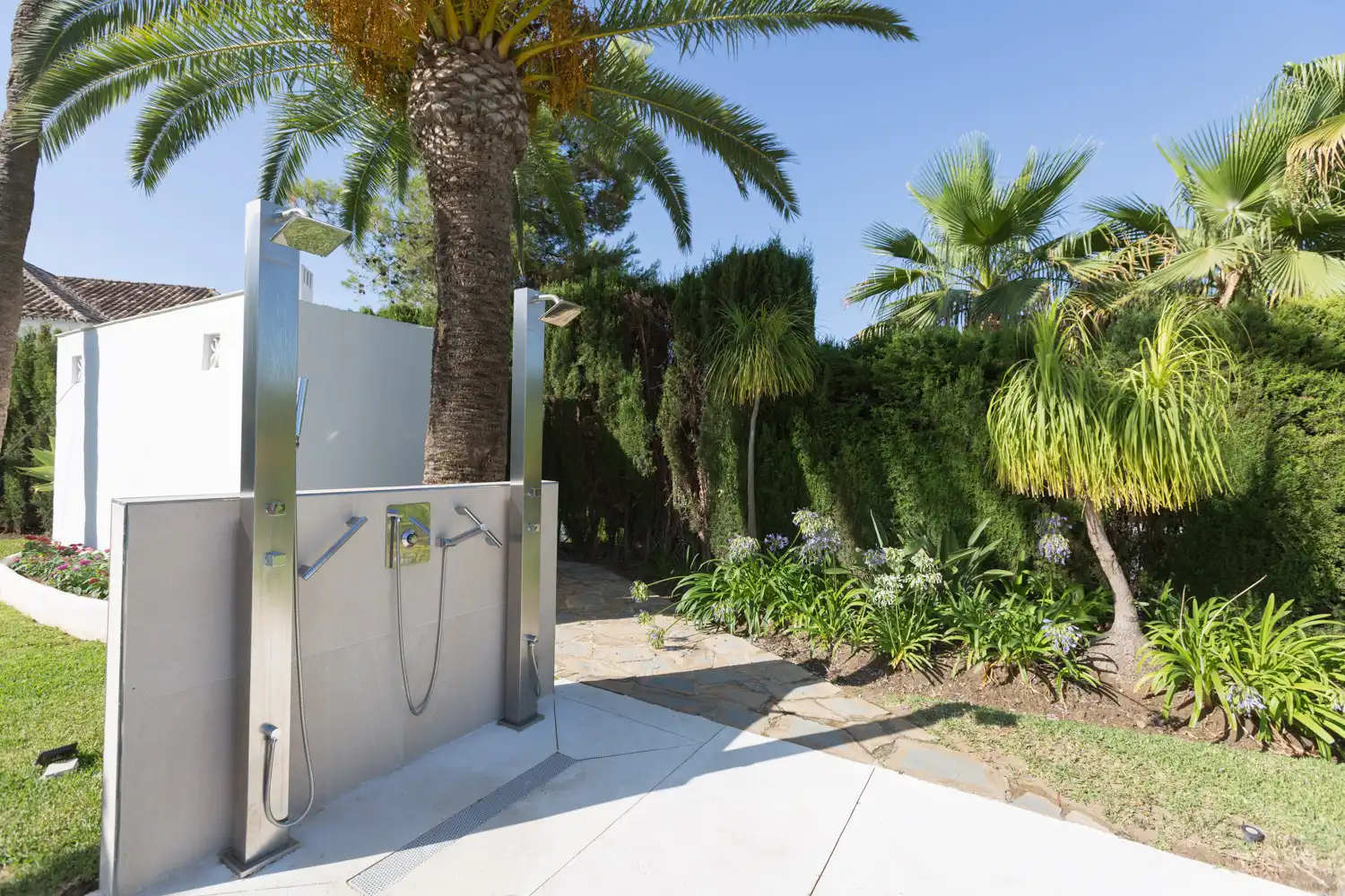 Garten von Wohnungen zum Verkauf in Marbella mit Klimaanlage, Privatgarten und Terrasse