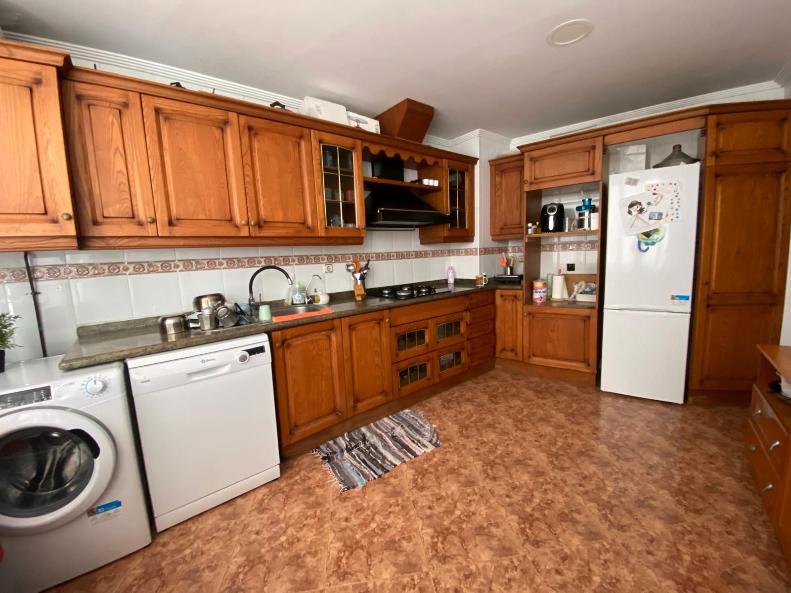Kitchen of Flat for sale in Ròtova  with Air Conditioner, Storage room and Oven