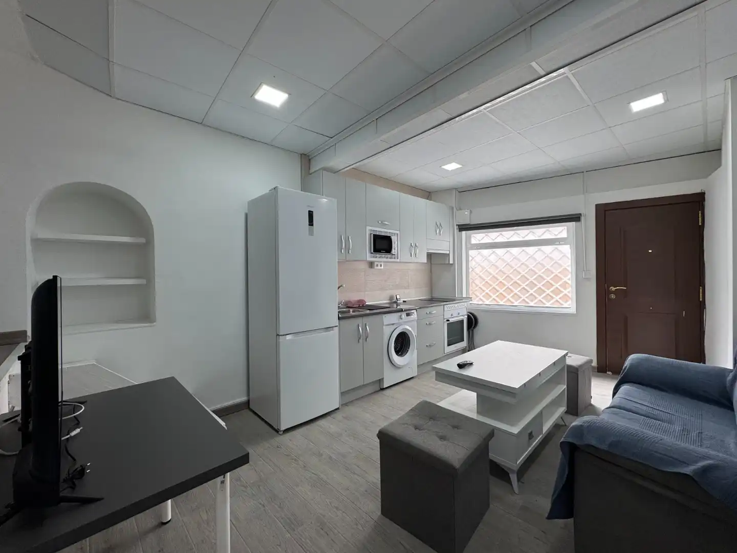 Cocina de Apartamento de alquiler en Cáceres con Terraza, Amueblado y Horno