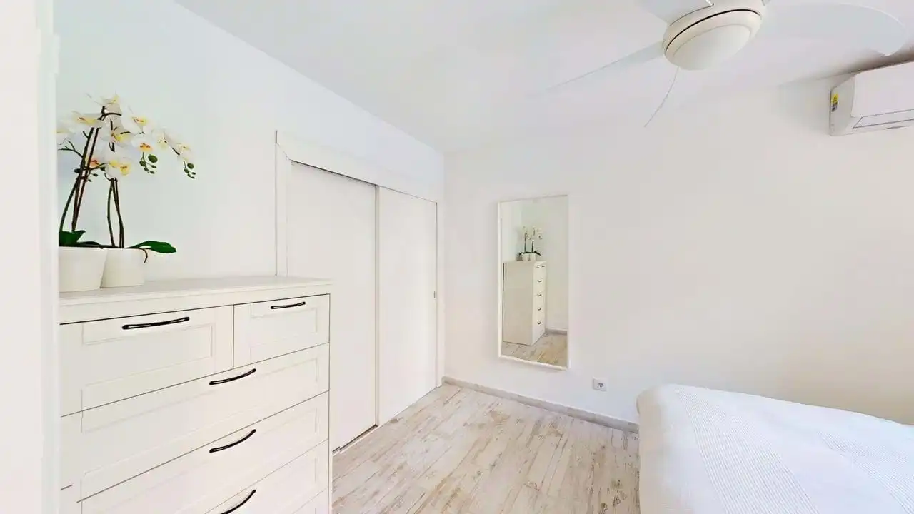 Bedroom of Flat for sale in Pollença  with Air Conditioner, Terrace and Swimming Pool