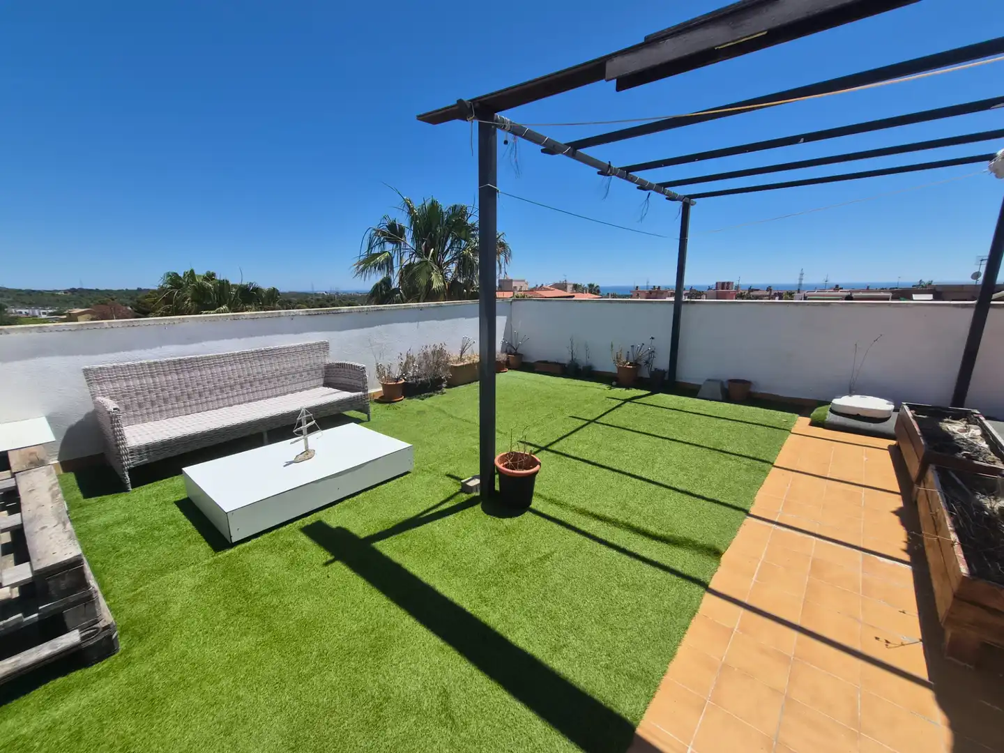 Terraza de Piso en venta en Roda de Berà con Terraza, Horno y Balcón